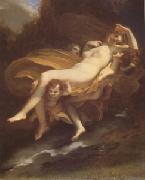 Pierre-Paul Prud hon The Abduction of Psyche (mk05) oil painting on canvas